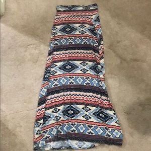 Beautiful maxi Aztec skirt